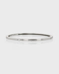 Load image into Gallery viewer, Elegant 0.05 CT Round Lab-Grown Diamond Bangle Bracelet
