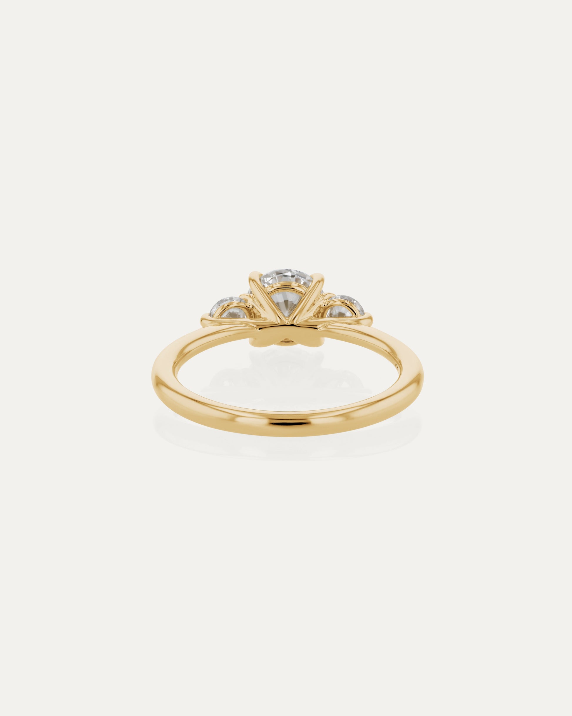 Solitaire-Oval Lab Grown Diamond Engagement Ring
