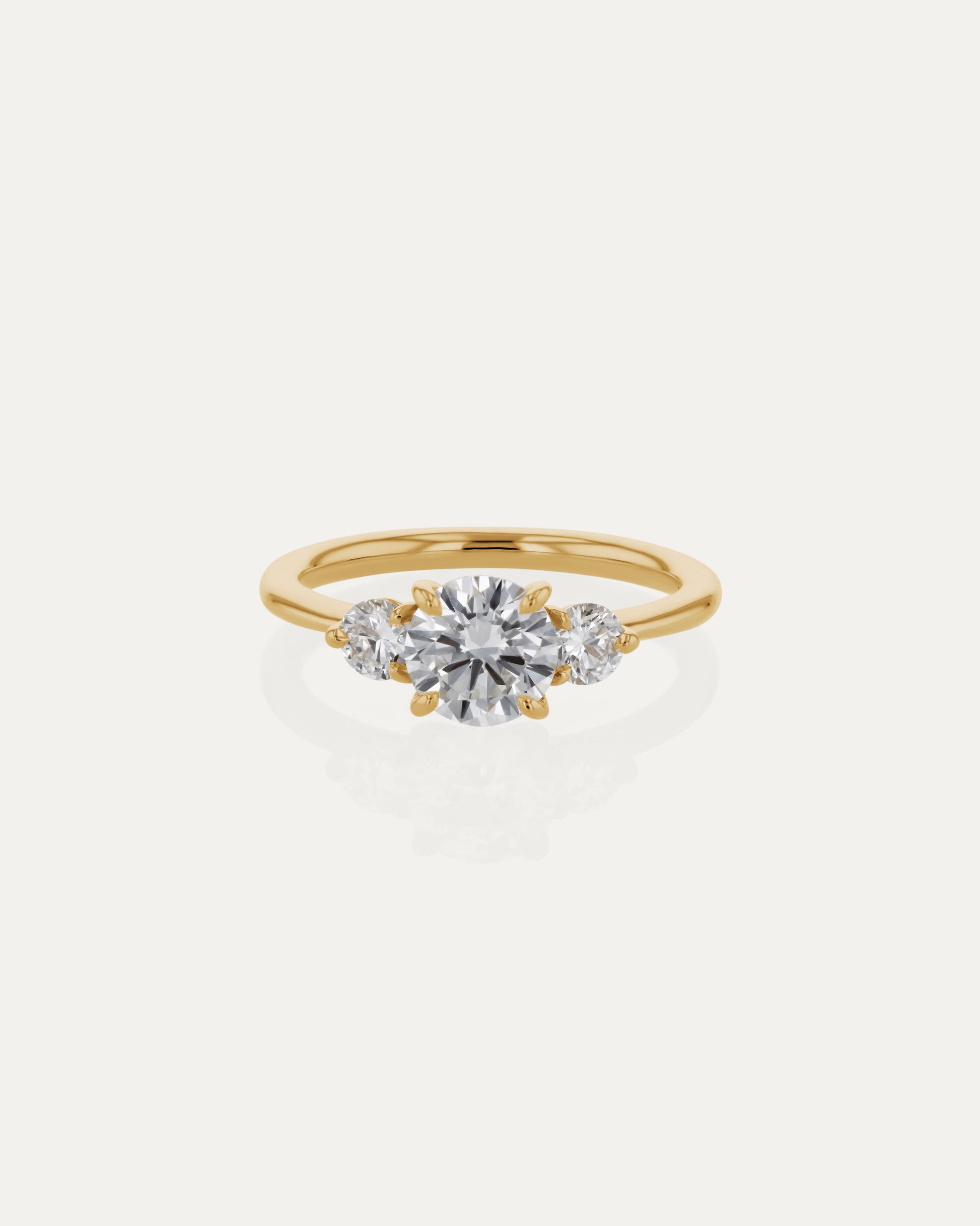 Solitaire-Oval Lab Grown Diamond Engagement Ring