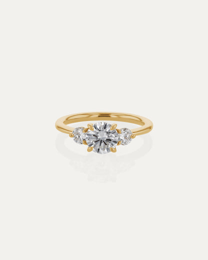 Solitaire-Oval Lab Grown Diamond Engagement Ring