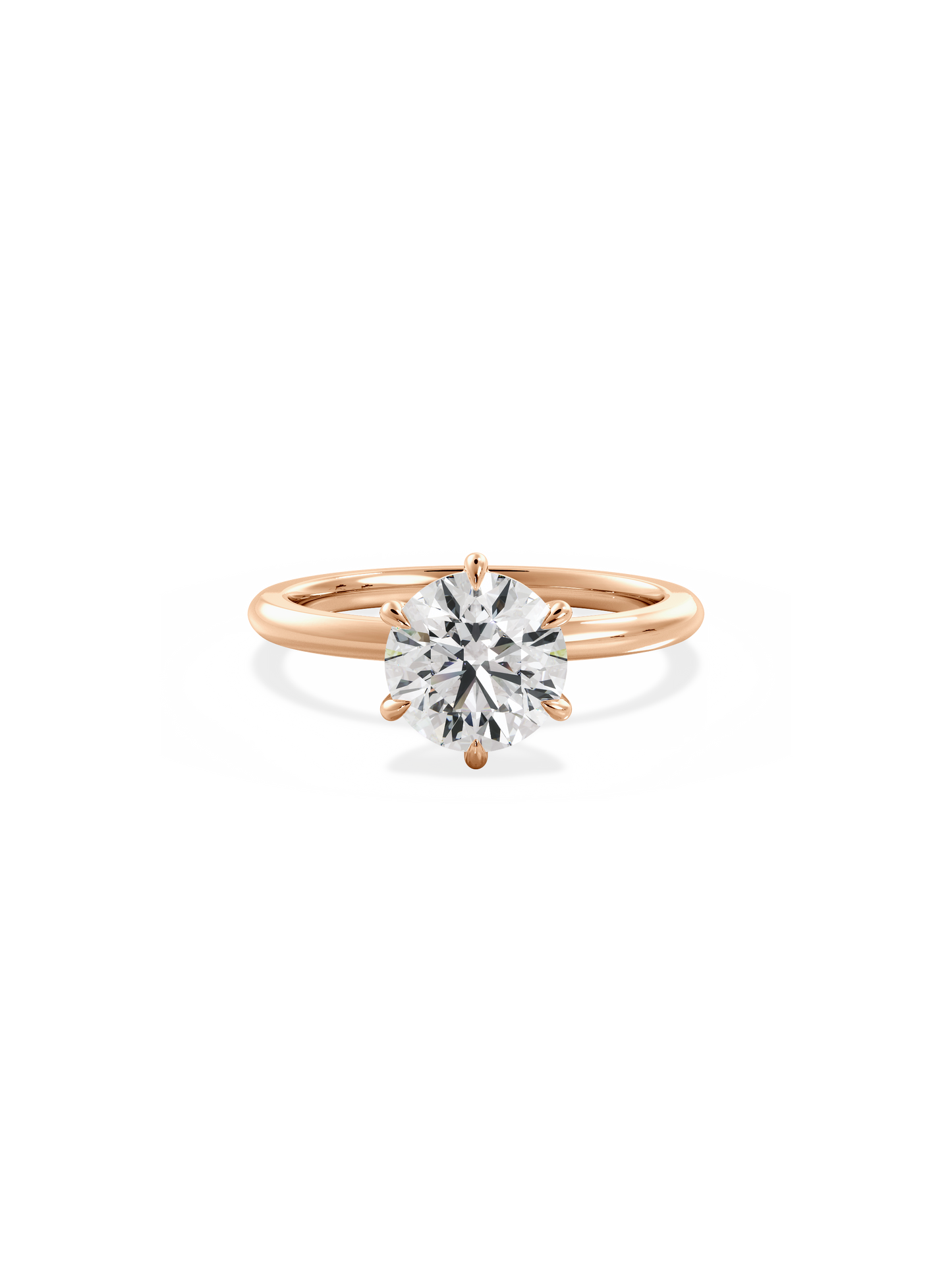 Solitaire-Oval Lab Grown Diamond Engagement Ring