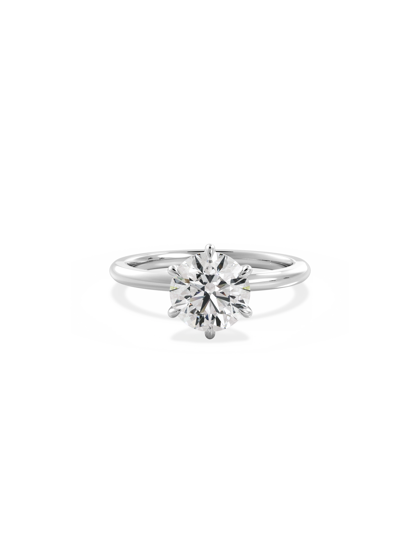 Solitaire-Oval Lab Grown Diamond Engagement Ring