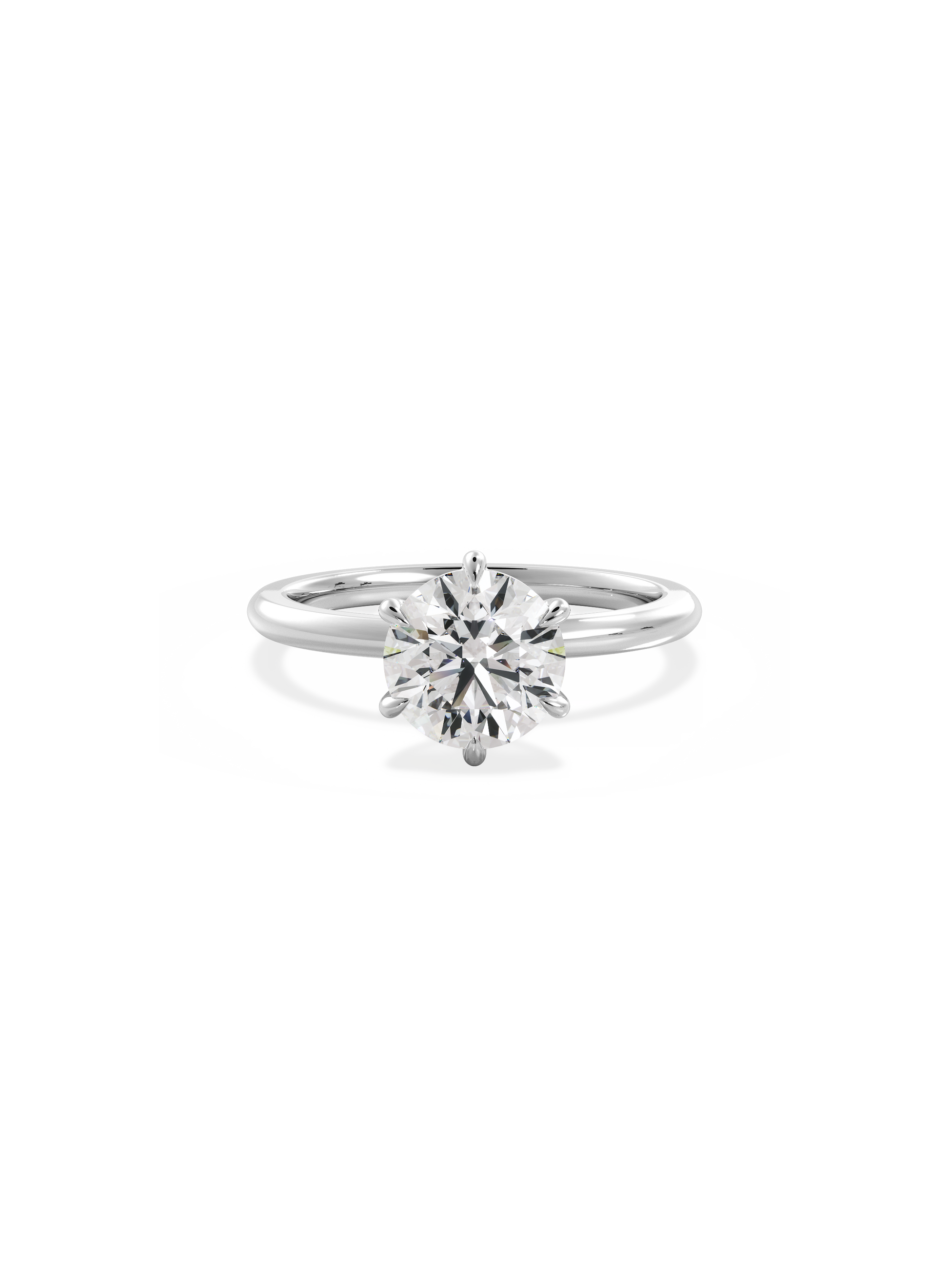 Solitaire-Oval Lab Grown Diamond Engagement Ring
