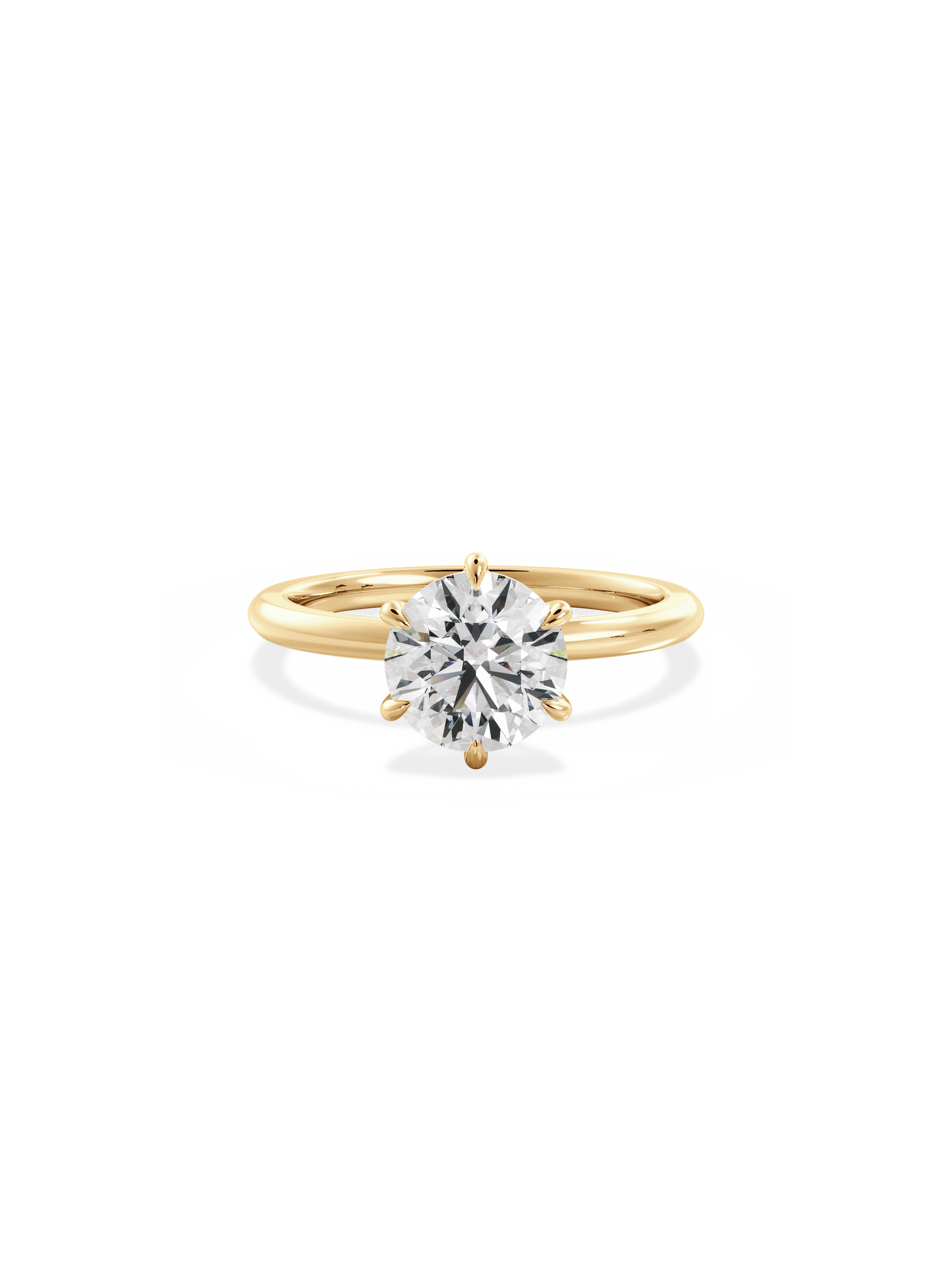 Solitaire-Oval Lab Grown Diamond Engagement Ring