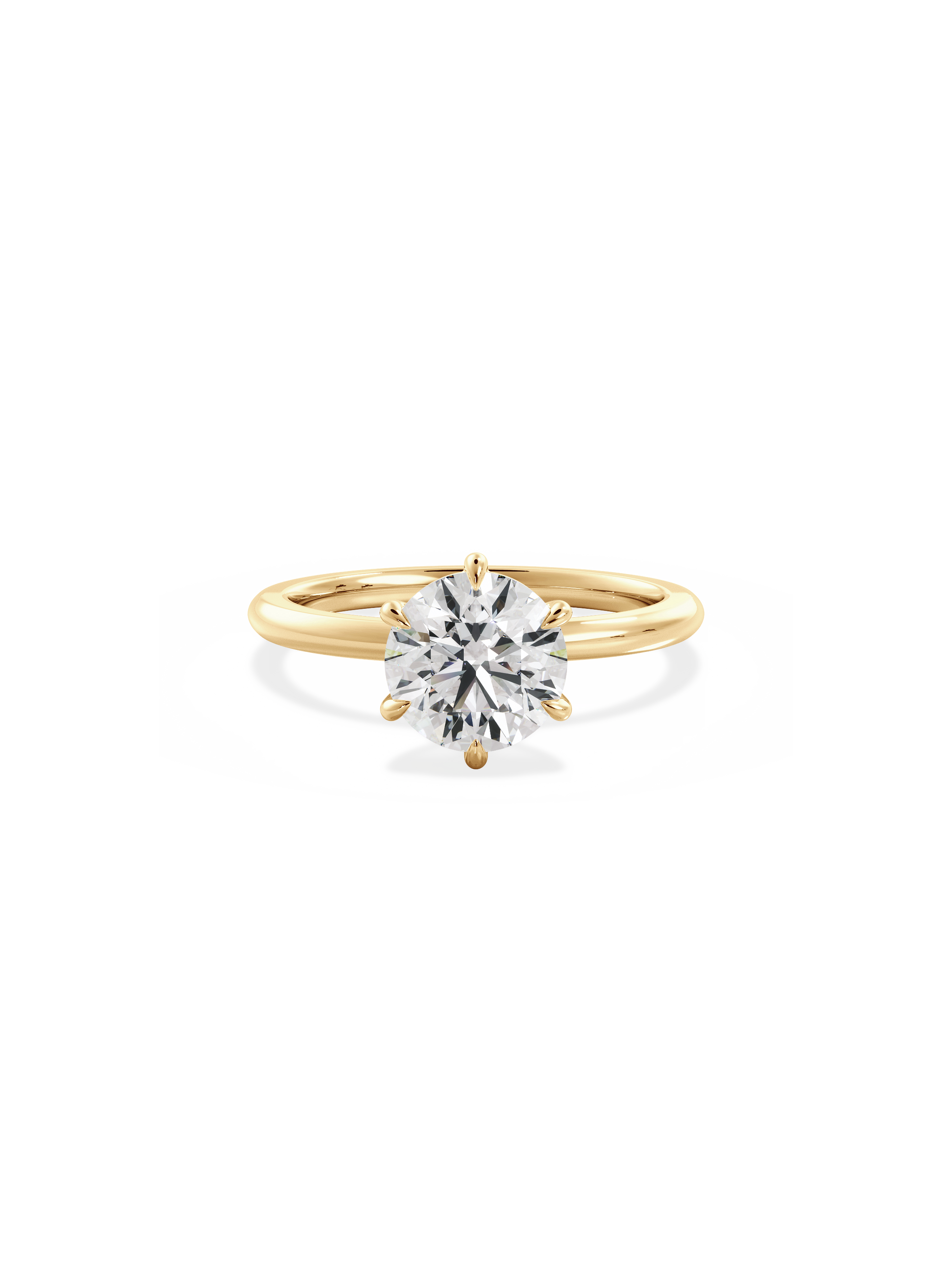 Solitaire-Oval Lab Grown Diamond Engagement Ring