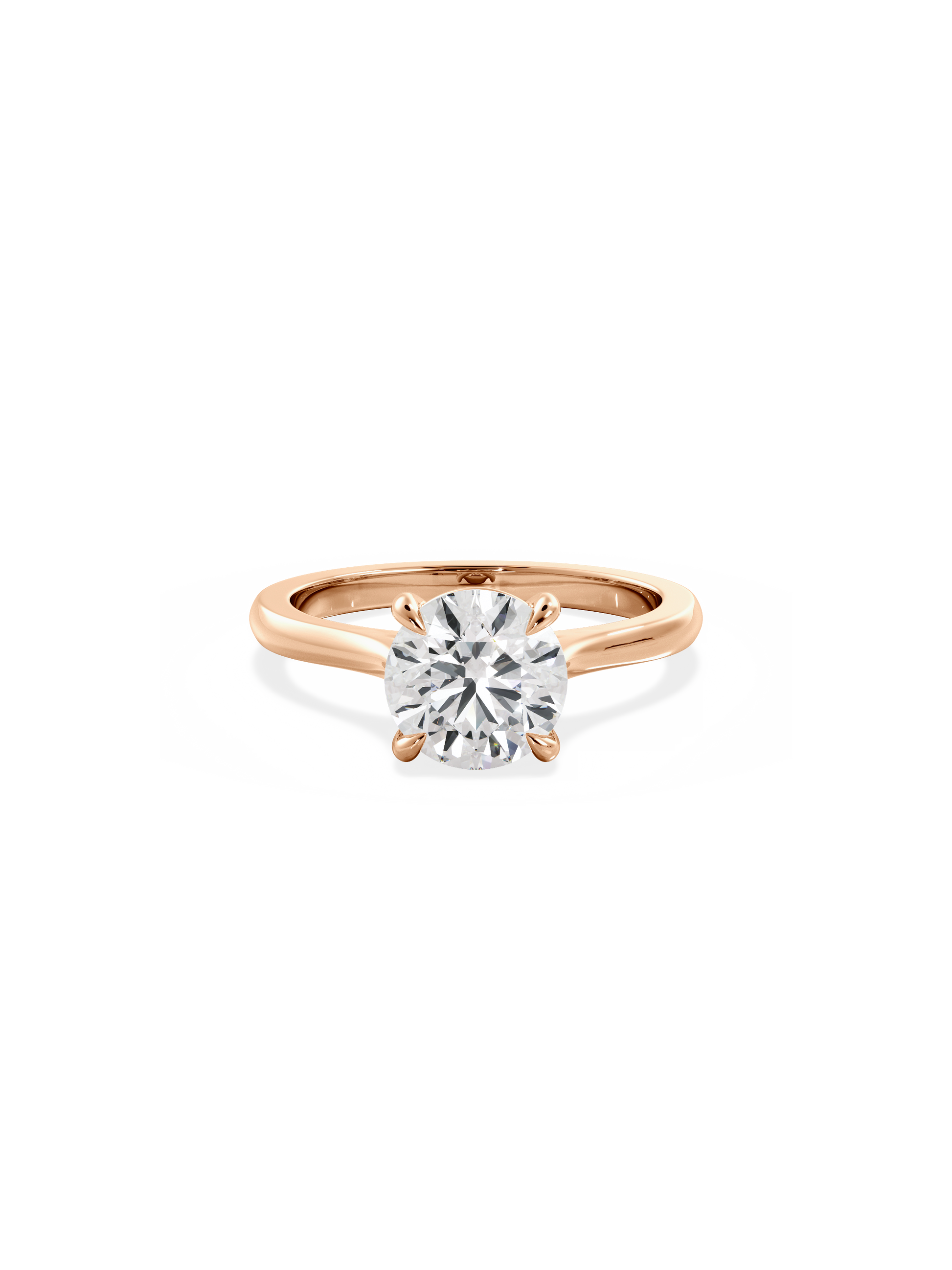 Solitaire-Oval Lab Grown Diamond Engagement Ring