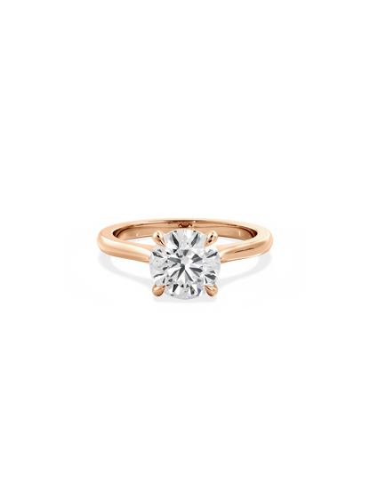 Solitaire-Oval Lab Grown Diamond Engagement Ring
