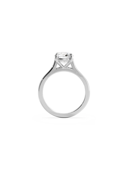 Solitaire-Oval Lab Grown Diamond Engagement Ring