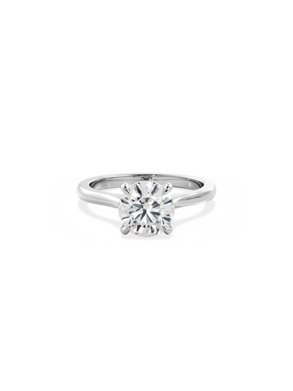 Solitaire-Oval Lab Grown Diamond Engagement Ring