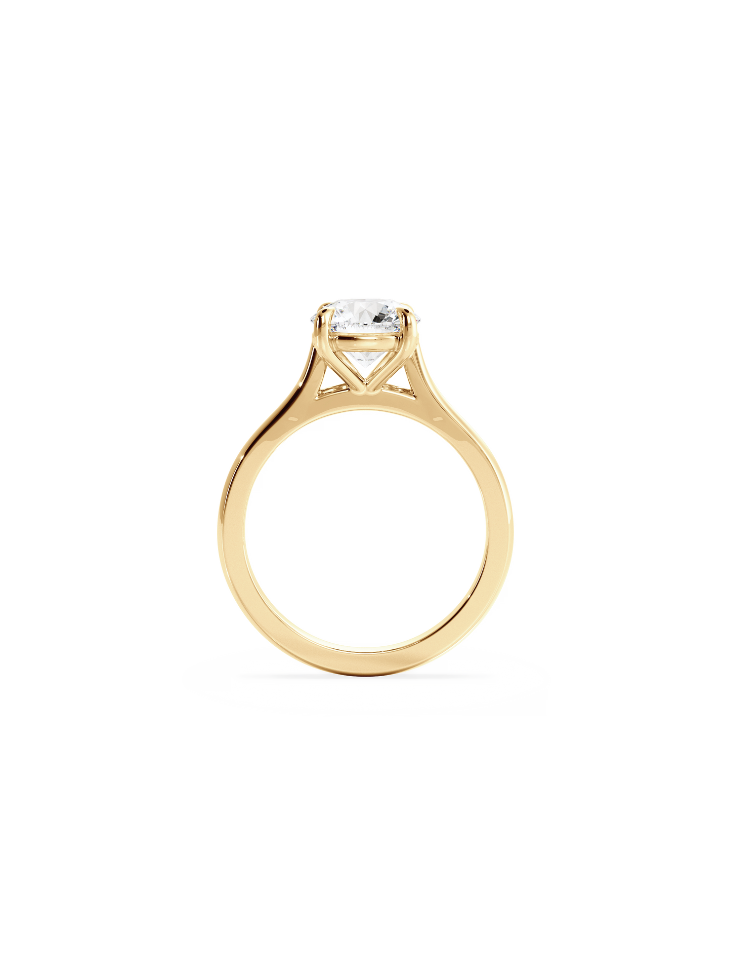Solitaire-Oval Lab Grown Diamond Engagement Ring