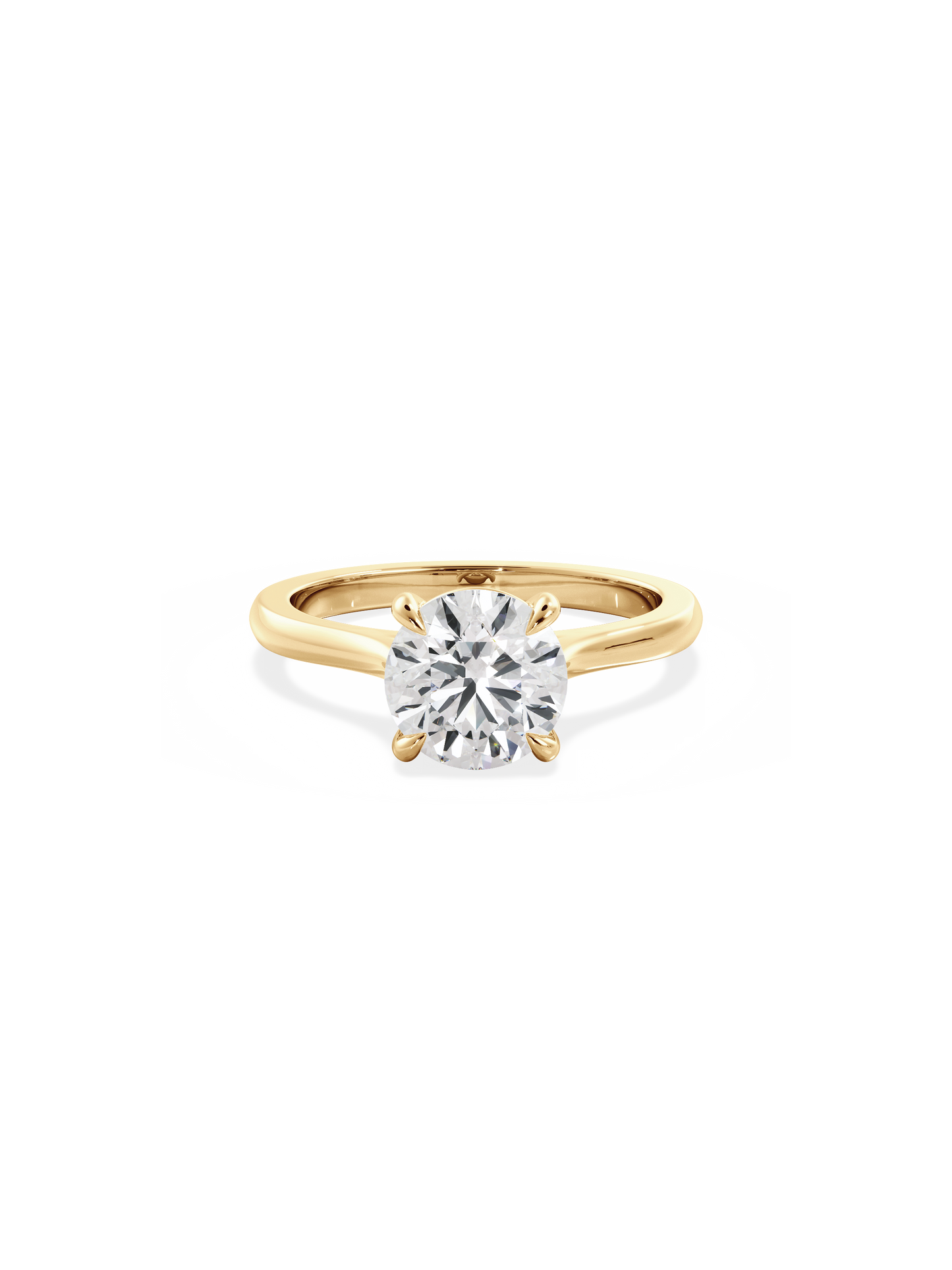 Solitaire-Oval Lab Grown Diamond Engagement Ring