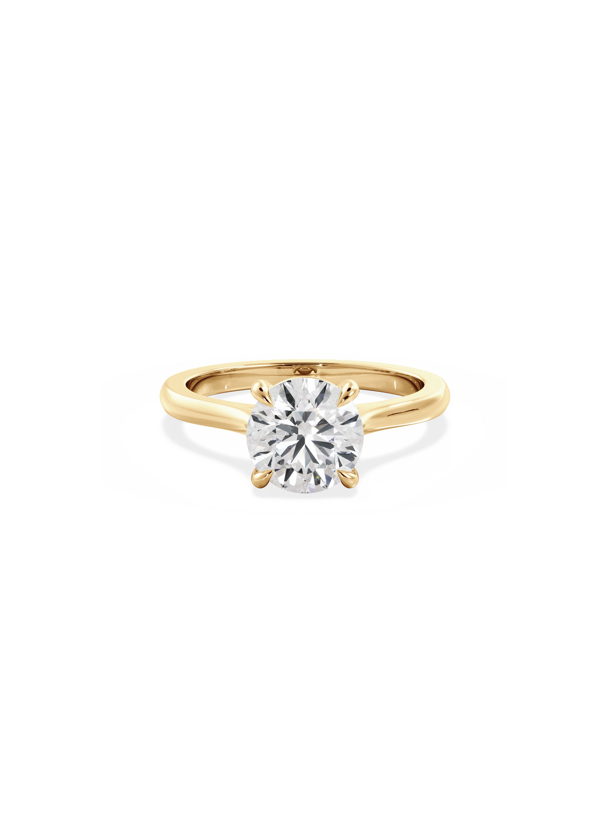 Solitaire-Oval Lab Grown Diamond Engagement Ring