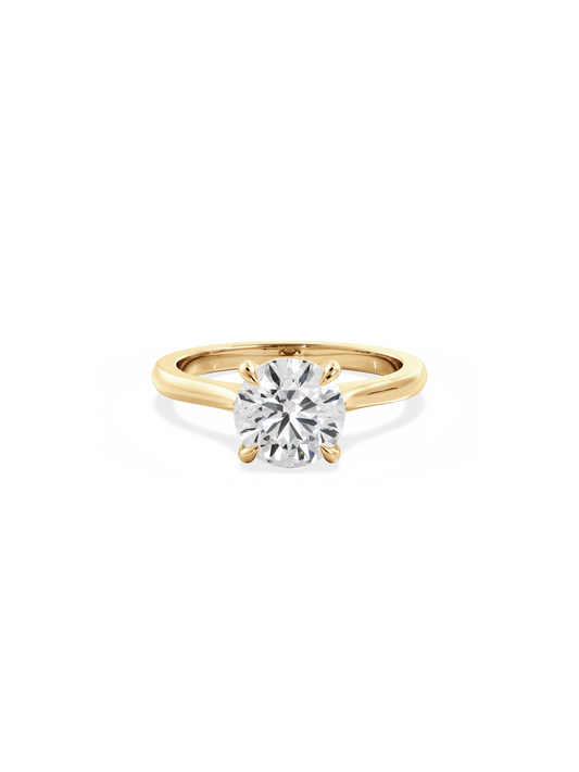 Solitaire-Oval Lab Grown Diamond Engagement Ring