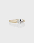 Load image into Gallery viewer, 1.0 CT Marquise Lab Grown Diamond Solitaire Engagement Ring in Yellow Gold
