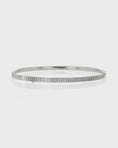 Load image into Gallery viewer, Line Textured Bangle Bracelet
