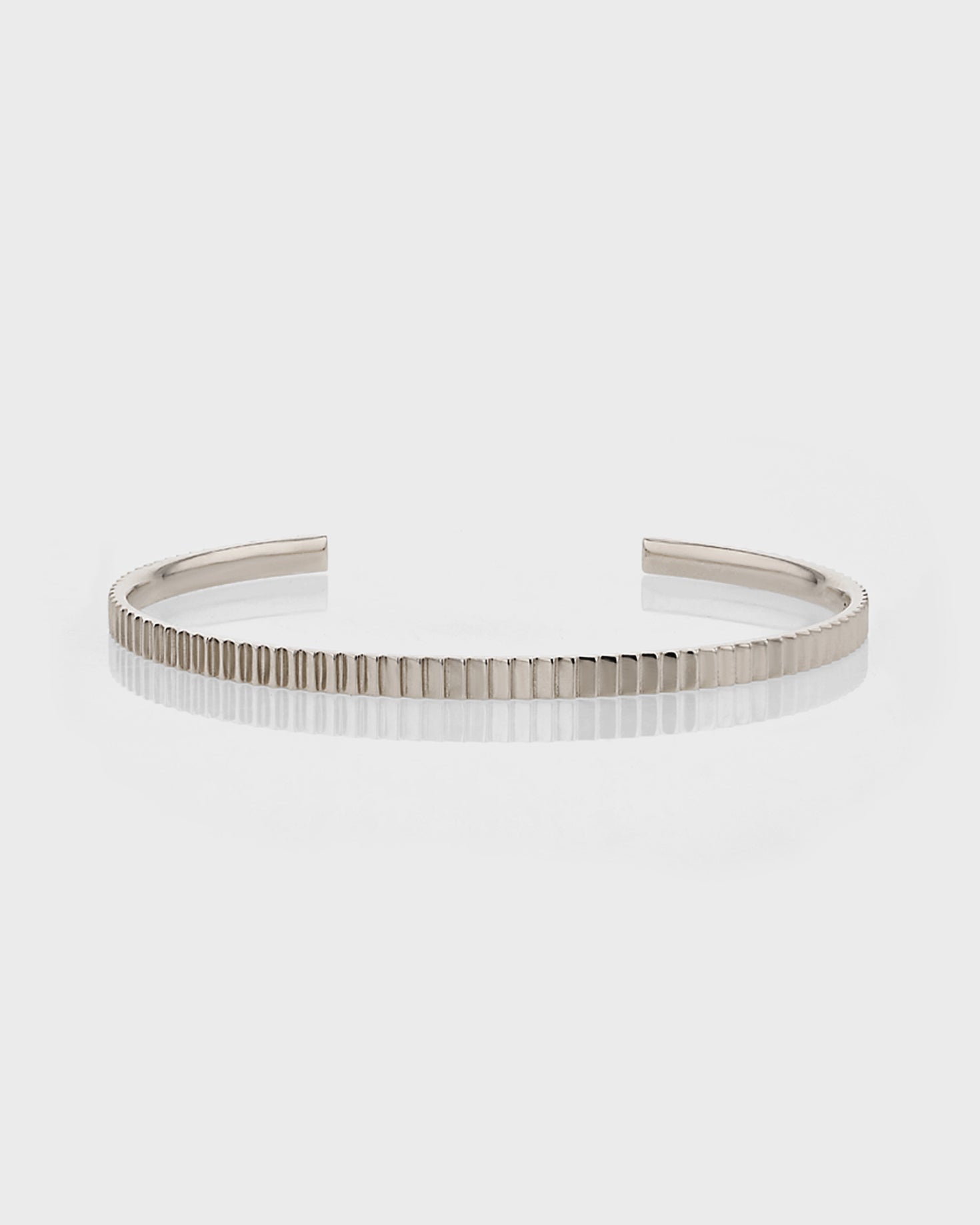 Line Textured Cuff Bracelet