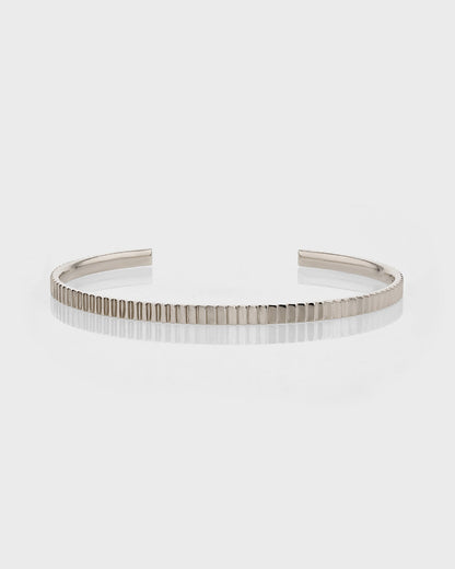 Line Textured Cuff Bracelet 1