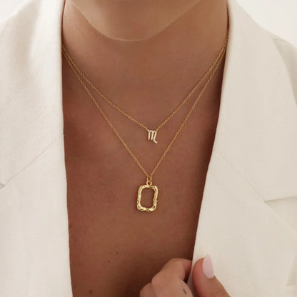 0.7 TCW Round Lab-Grown Diamond Scorpio Zodiac Pendant Necklace 3