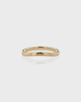 Load image into Gallery viewer, 0.50 TCW Round Lab Grown Diamond Sculpted Curve Wedding Band
