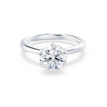 Load image into Gallery viewer, 1.0 CT Round Lab-Grown Diamond Solitaire Engagement Ring - Timeless Elegance
