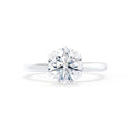 Load image into Gallery viewer, Brilliant 1.0 CT Round Lab-Grown Diamond Solitaire Engagement Ring
