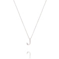 Load image into Gallery viewer, Elegant Silver Initial Pendant Necklace 12
