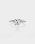 Load image into Gallery viewer, 2.0 CT Cushion Lab Grown Diamond Solitaire Engagement Ring in Classic Elegance
