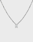 Load image into Gallery viewer, 1.0 CT Oval Solitaire Lab-Grown Diamond Necklace - Timeless Elegance in Every Sparkle
