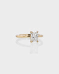 Load image into Gallery viewer, Radiant Elegance: 1.0 CT Lab Grown Diamond Solitaire Ring
