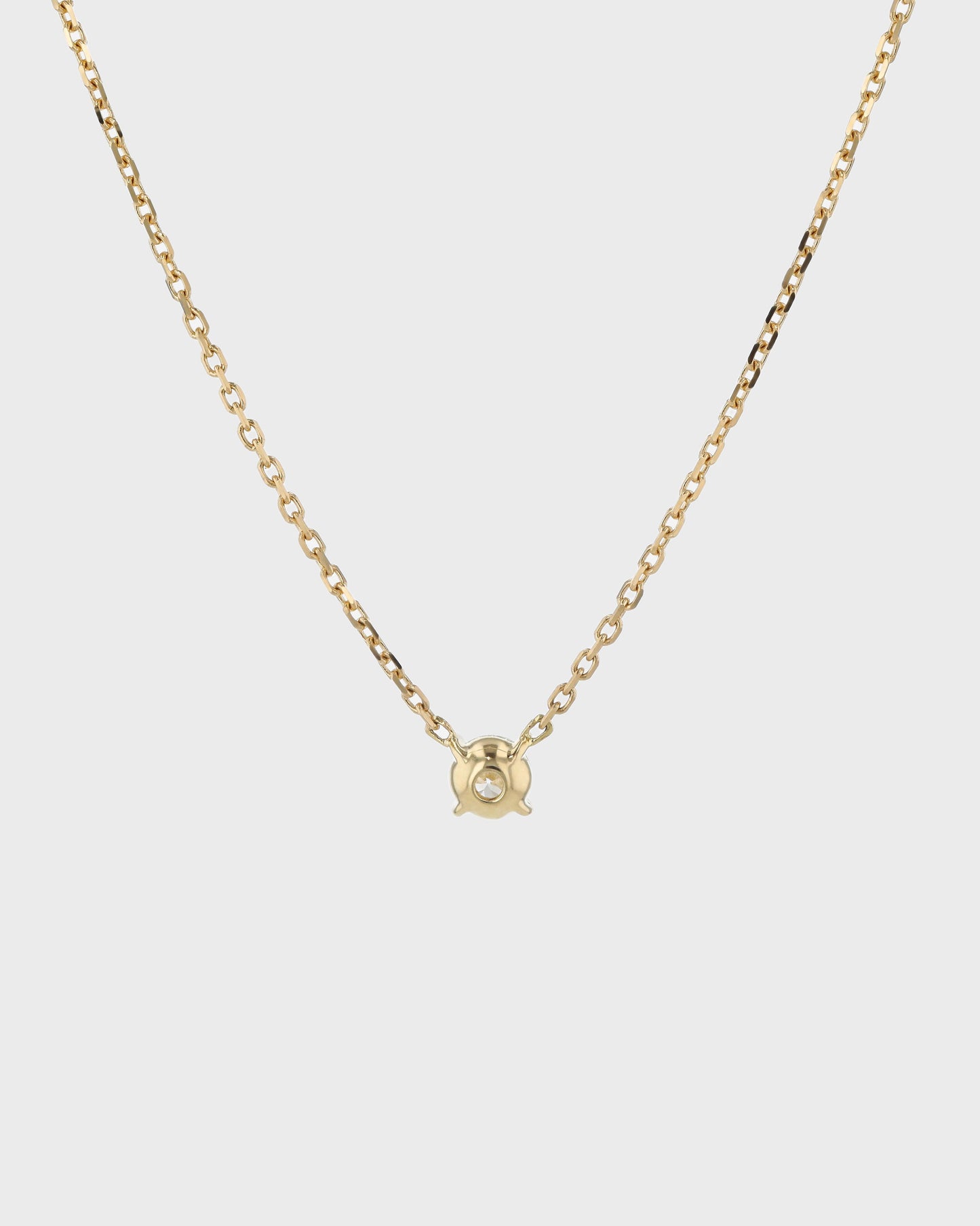Radiant 1.0 CT Round Lab Grown Diamond Solitaire Necklace 2