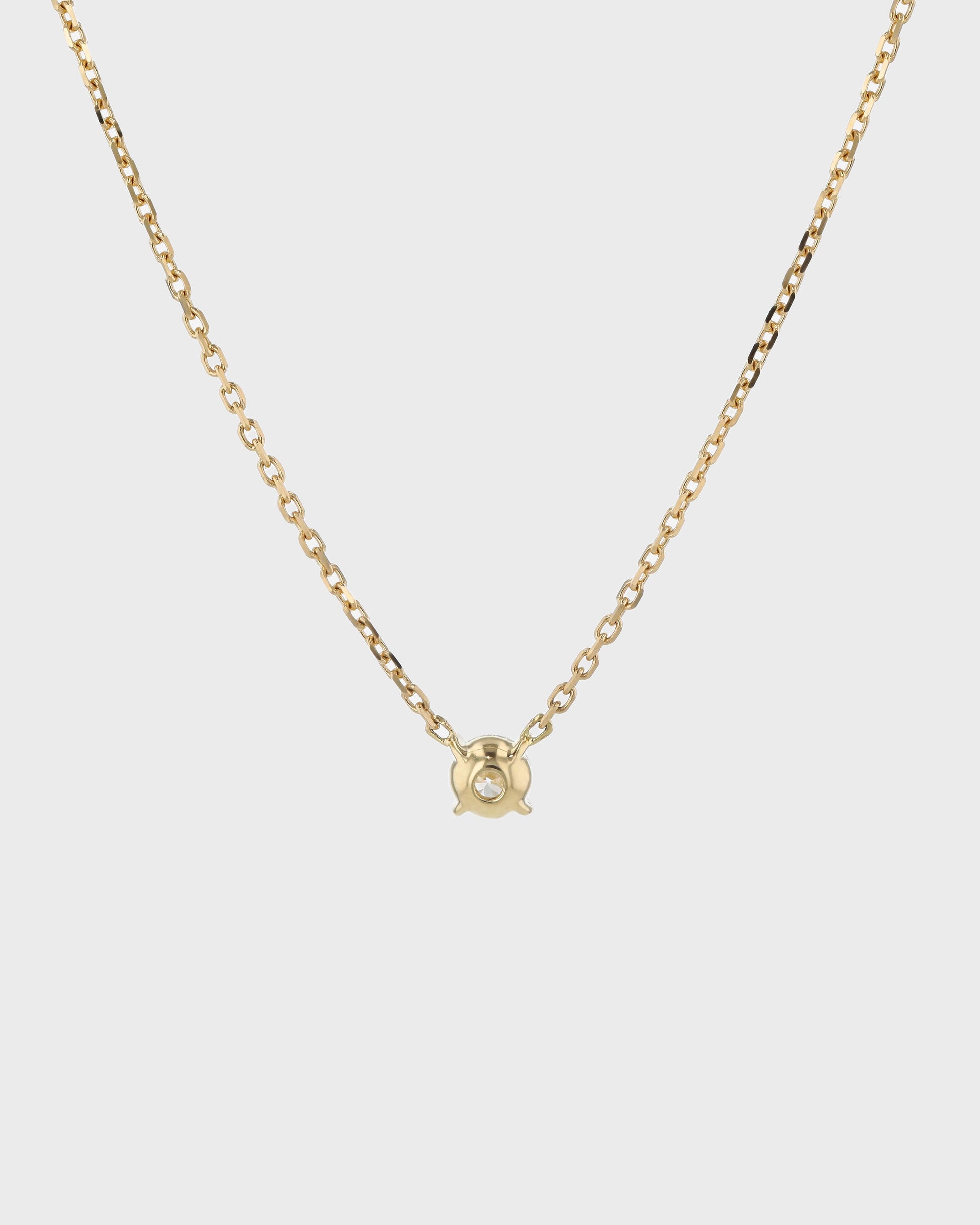 Radiant 1.0 CT Round Lab Grown Diamond Solitaire Necklace 2