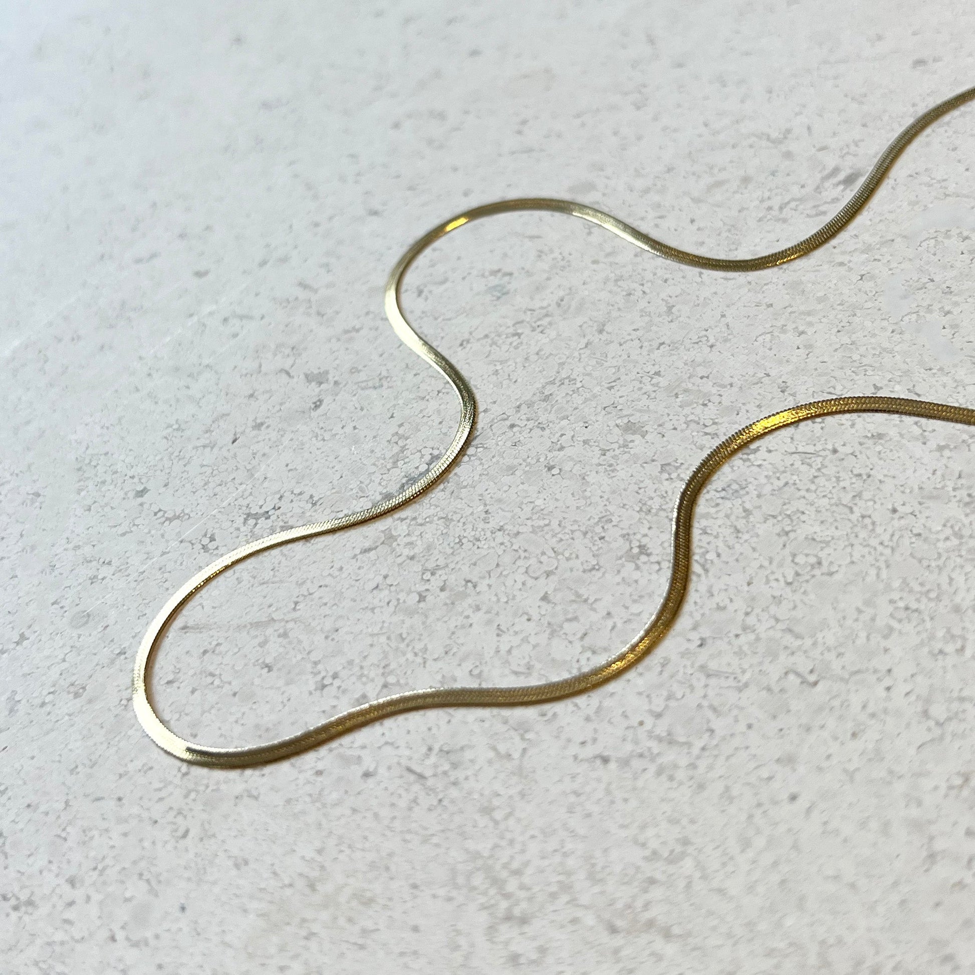 Simple Curb Chain Necklace 3