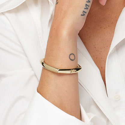 Square Edge Bangle Bracelet 5