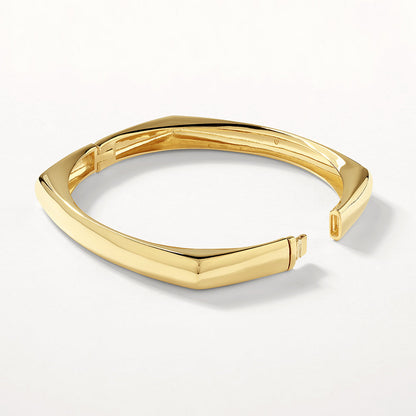 Square Edge Bangle Bracelet 6