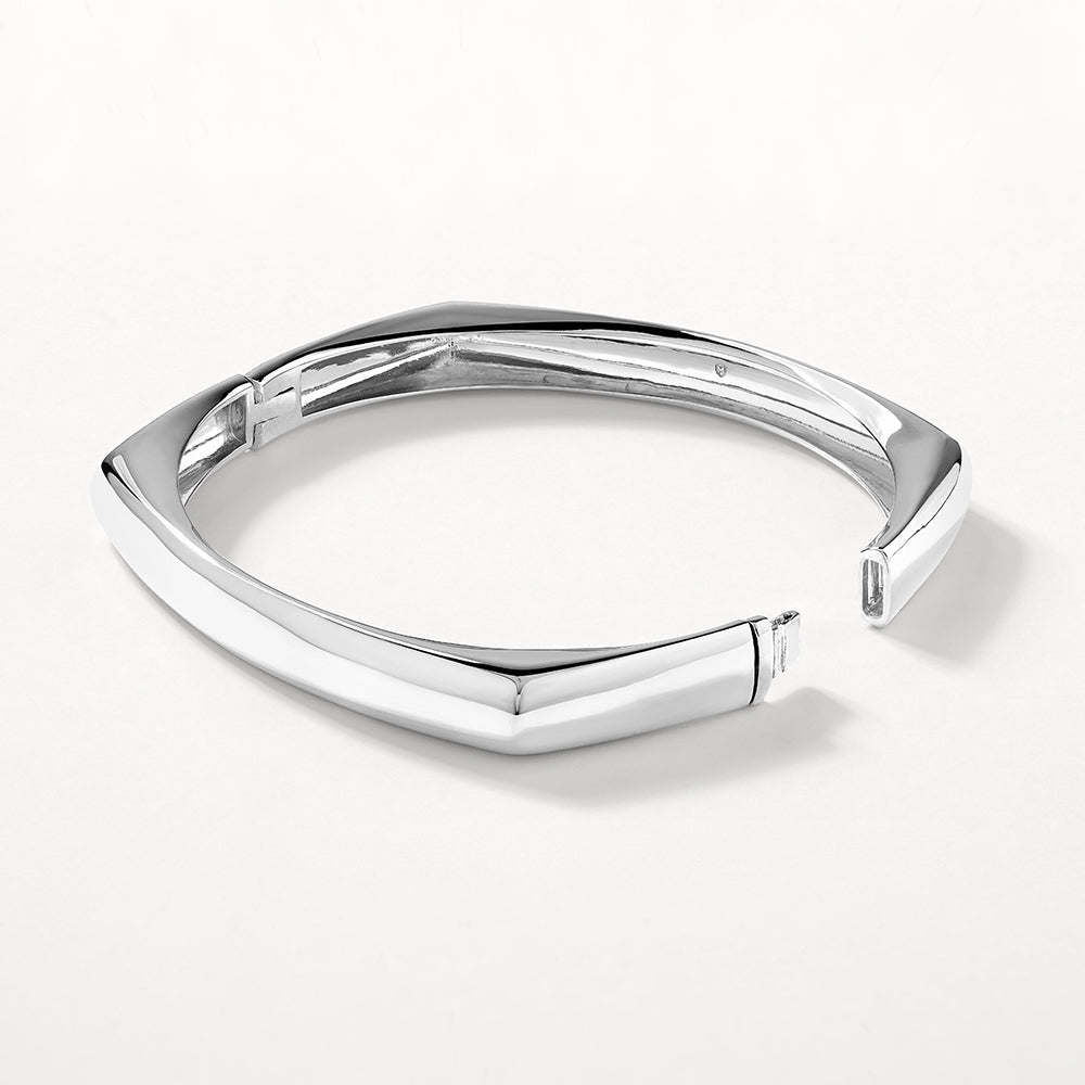 Square Edge Bangle Bracelet