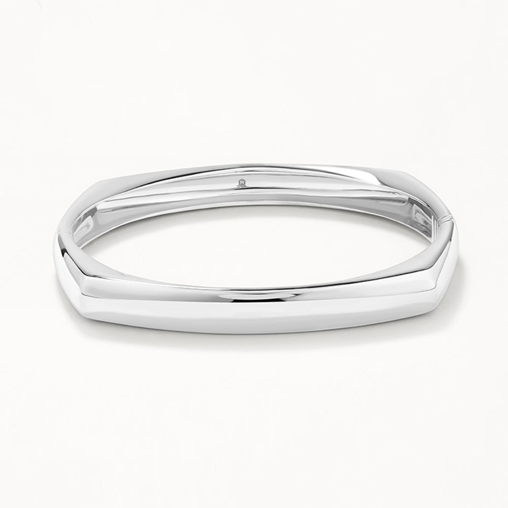 Square Edge Bangle Bracelet