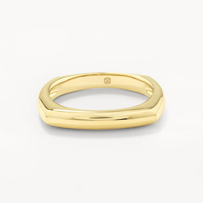 Square Edge Wedding Band 3