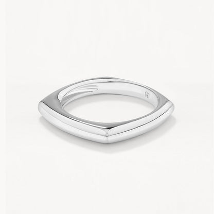 Square Edge Wedding Band 5