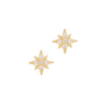 Load image into Gallery viewer, 0.05 TCW Round Lab Grown Diamond Starburst Studs
