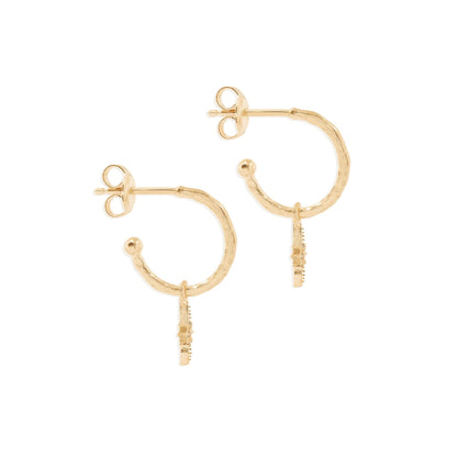 Starlight Hoops with 0.2 TCW Round Lab Grown Diamonds 2