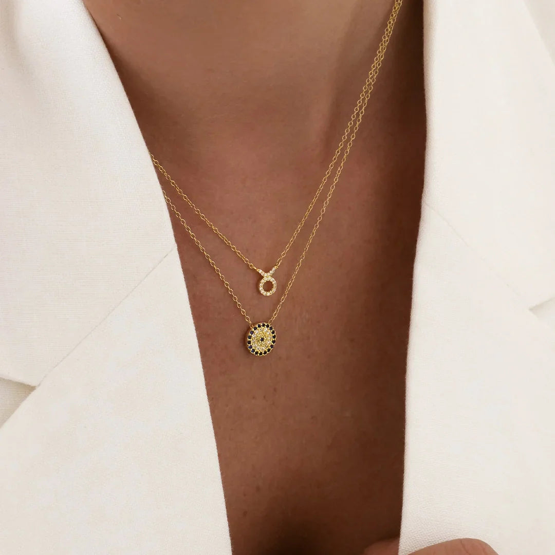 0.6 TCW Round Lab-Grown Necklace Taurus Charm Pendant 3