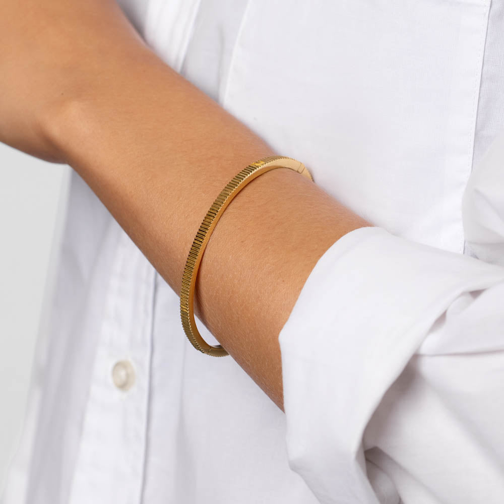 Line Textured Bangle Bracelets 9