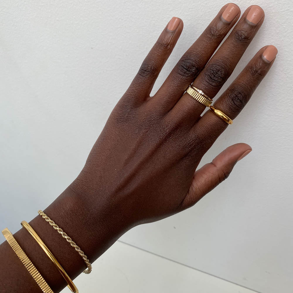 Line Textured Bangle Bracelets 4