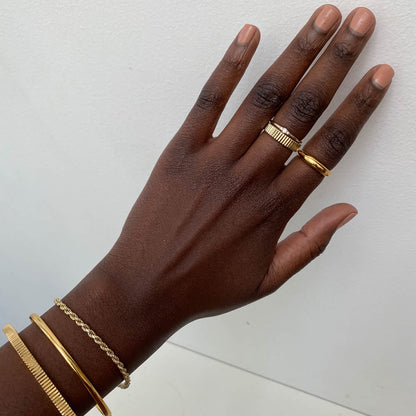 Line Textured Bangle Bracelets 4