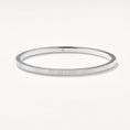 Load image into Gallery viewer, Line Textured Bangle Bracelet
