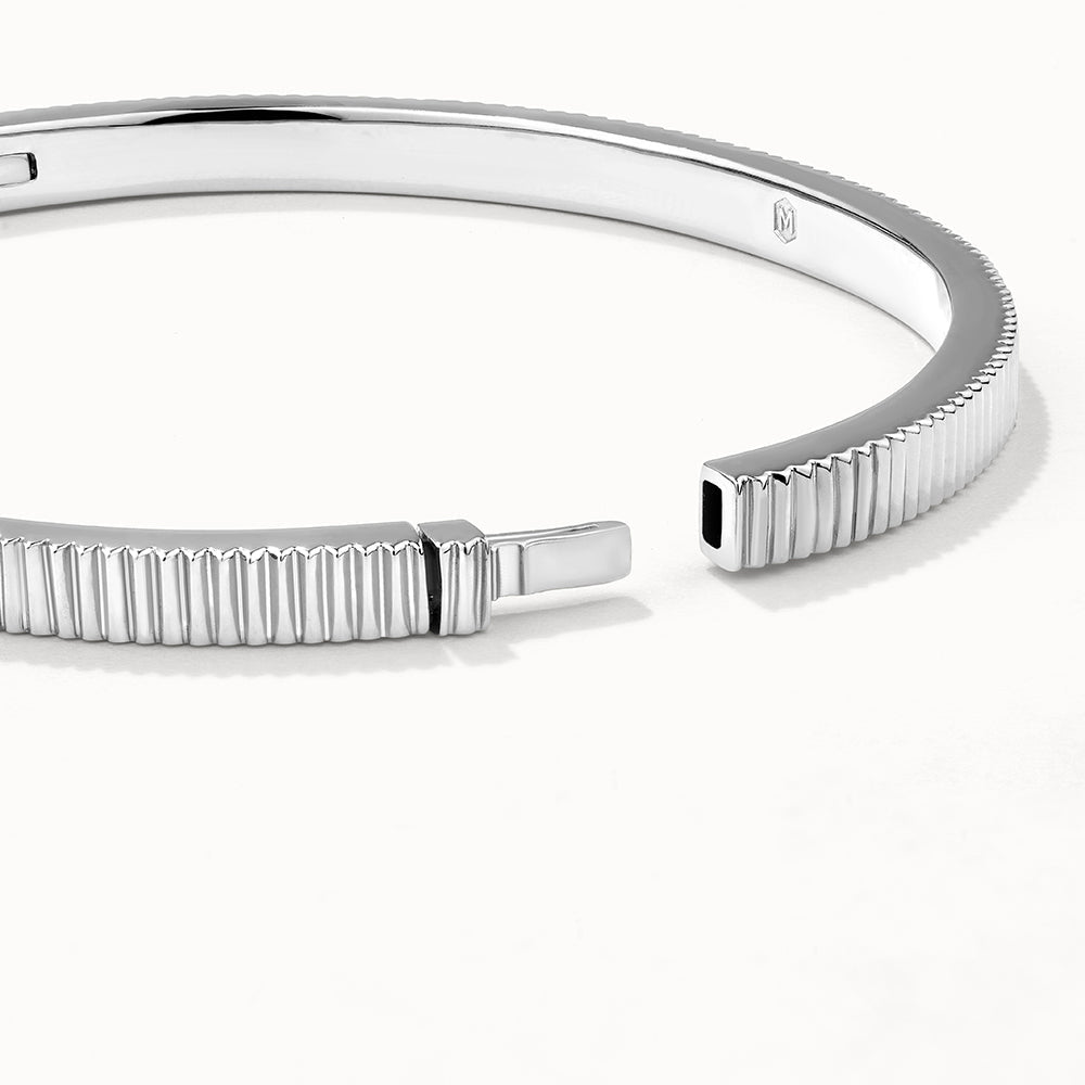 Line Textured Bangle Bracelets 10