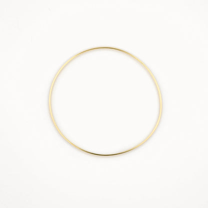 Sleek Gold Minimalist Bangle Bracelets 8