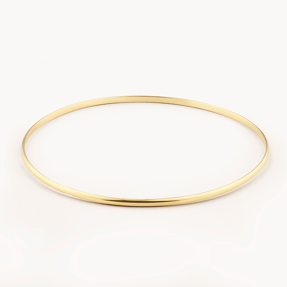 Sleek Gold Minimalist Bangle Bracelets 1