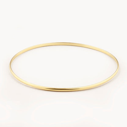 Sleek Gold Minimalist Bangle Bracelets 1