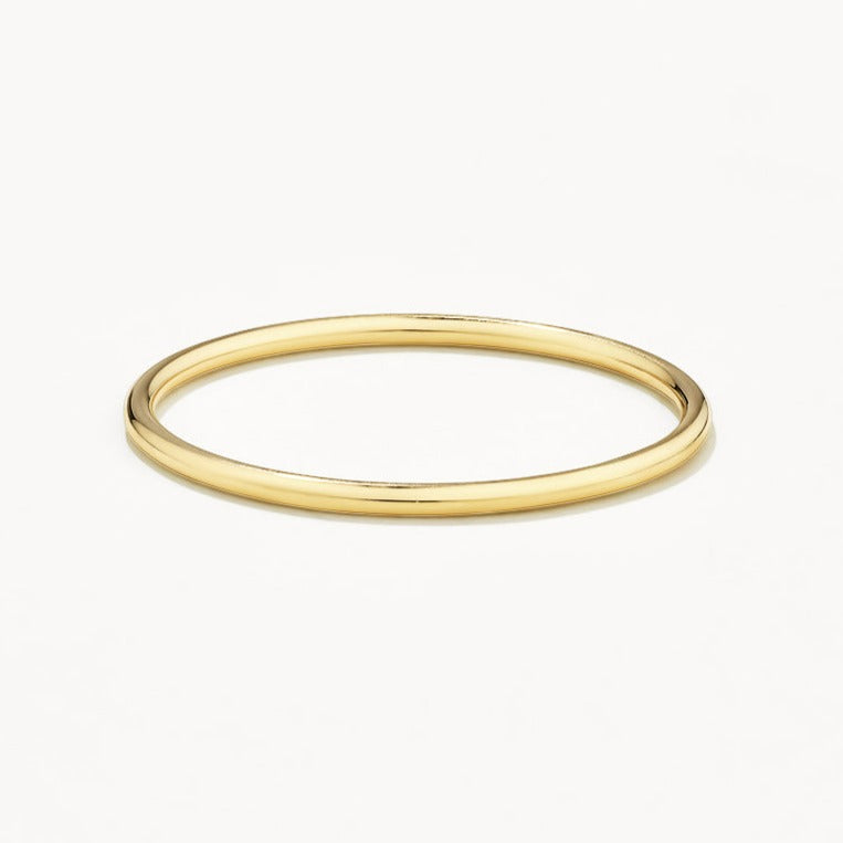 Elegant Slim Gold Stacking Wedding Band 1